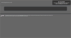 Desktop Screenshot of khristophoros.net